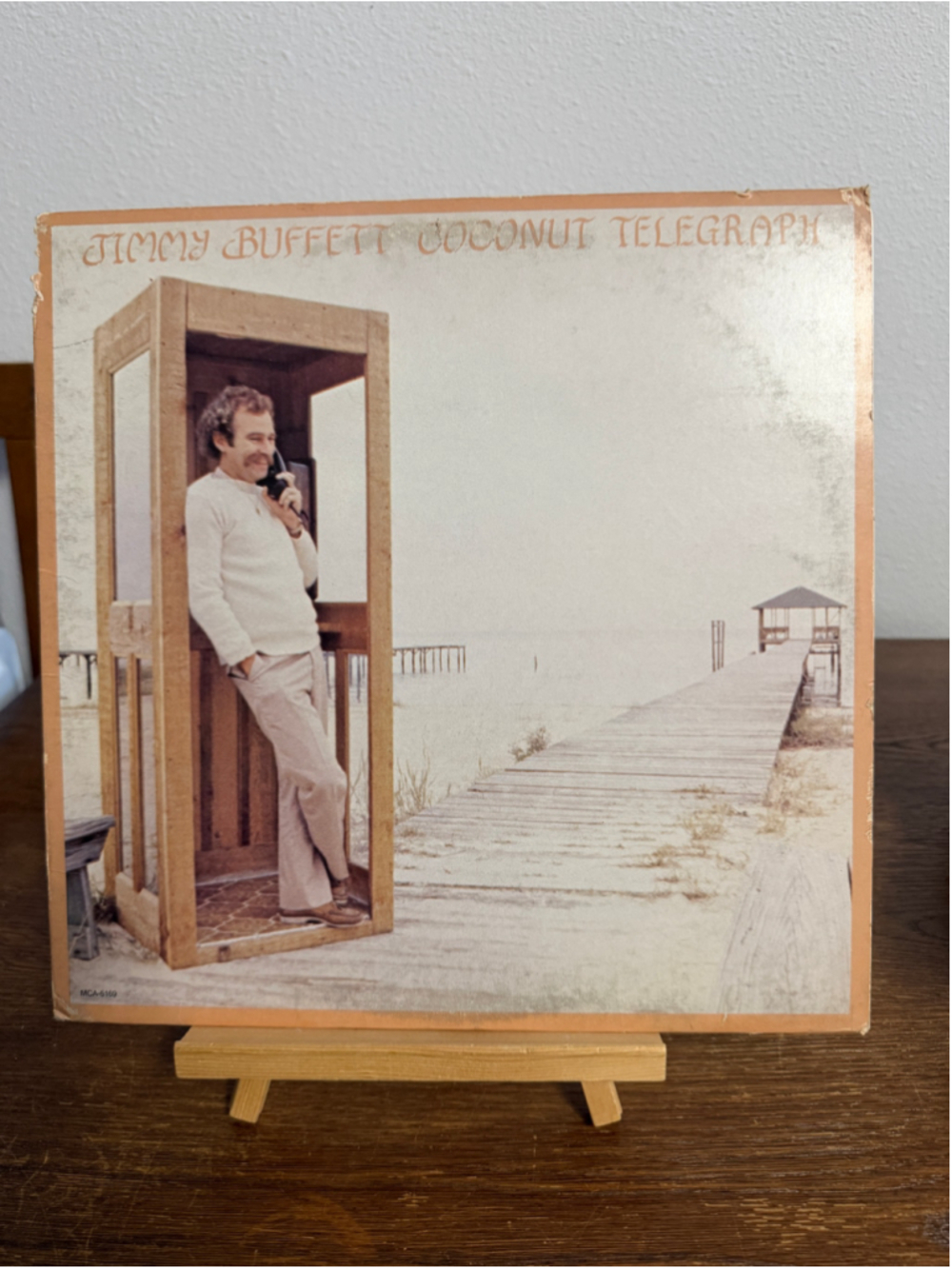 Jimmy Buffett Coconut Telegraph LP Vinyl Record MCA-5169 1980 Original Inner-MF